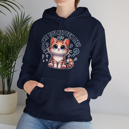 Are You Kitten Me? Gender-Neutral Hoodie