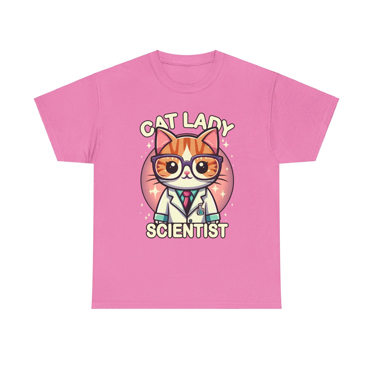 Cat Lady Scientist T-Shirt