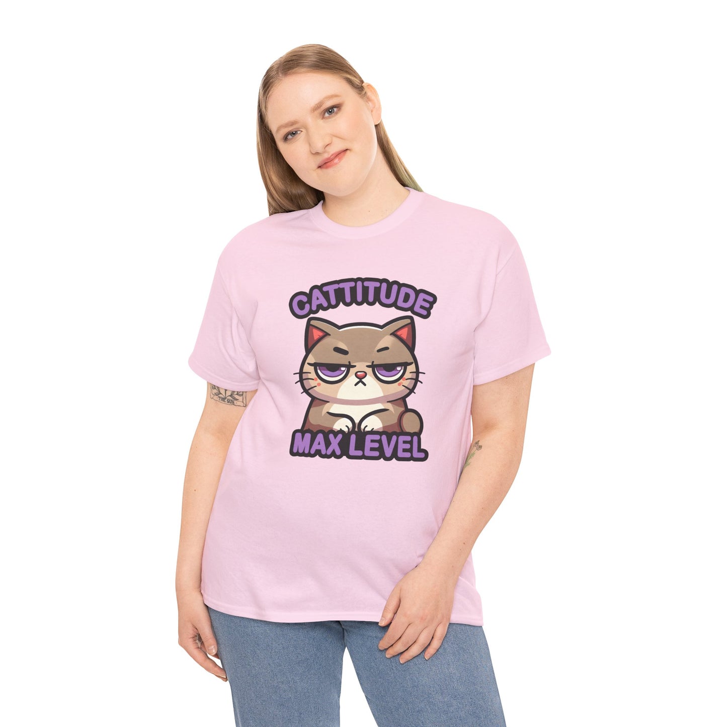 Cattitude Max Level T-Shirt