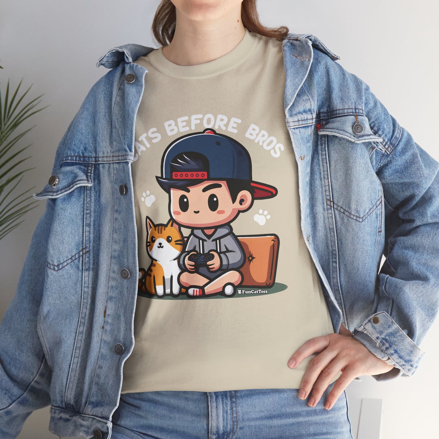 Cats Before Bros T-Shirt