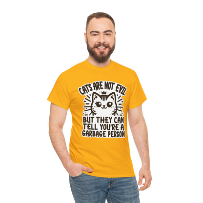 Cats are Not Evil T-Shirt