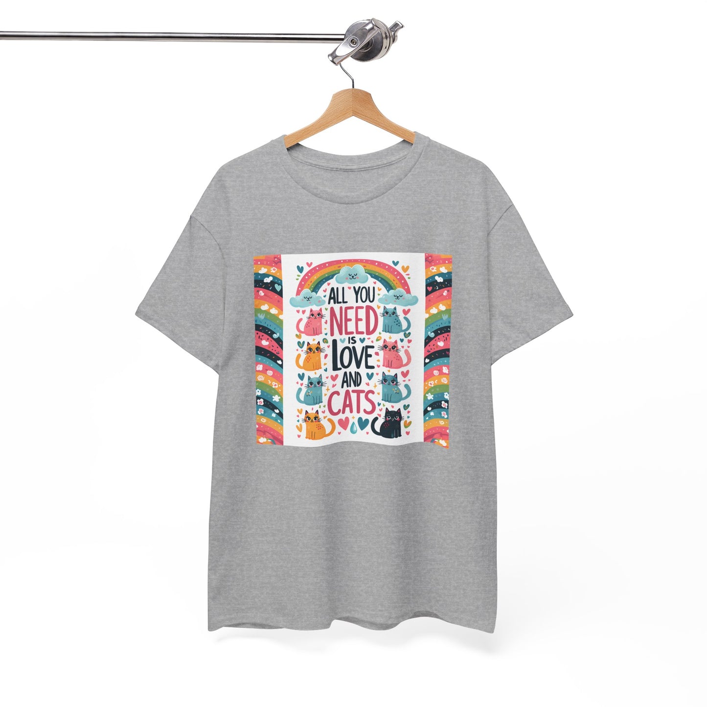 All You Need is Love & Cats T-Shirt