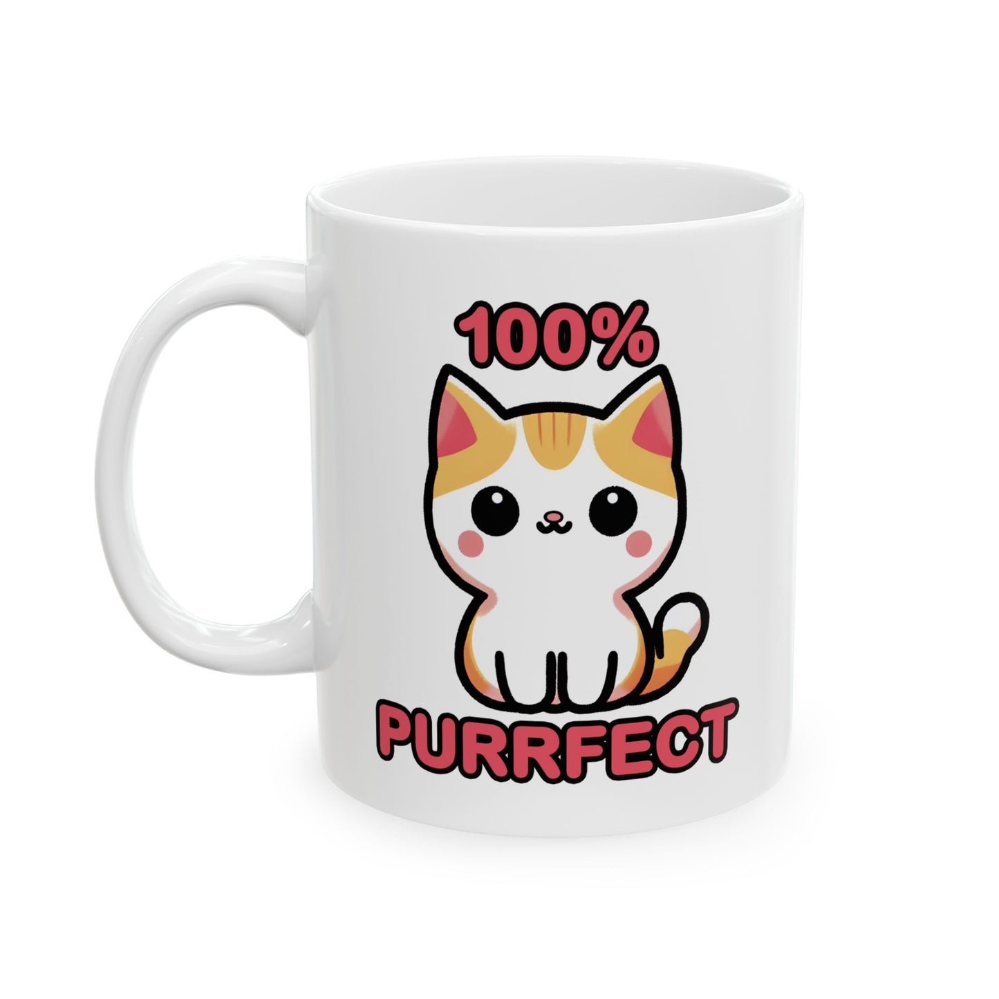 100% Purrfect Mug