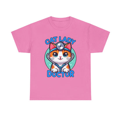 Cat Lady Doctor T-Shirt