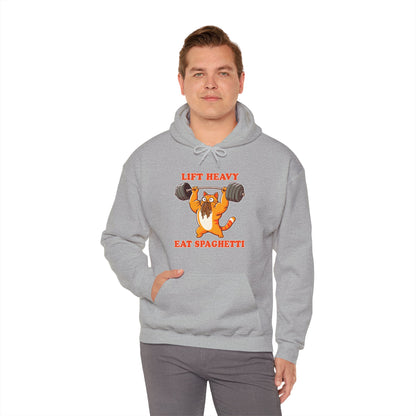 Lift Heavy, Eat Spaghetti Hoodie
