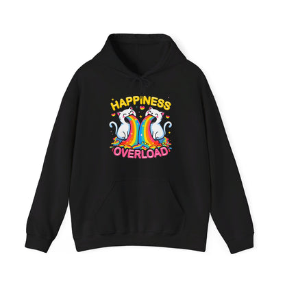 Happiness Overload Gender-Neutral Hoodie