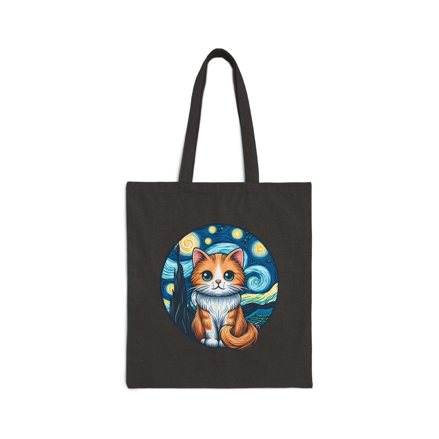 Van Gogh Cat Tote