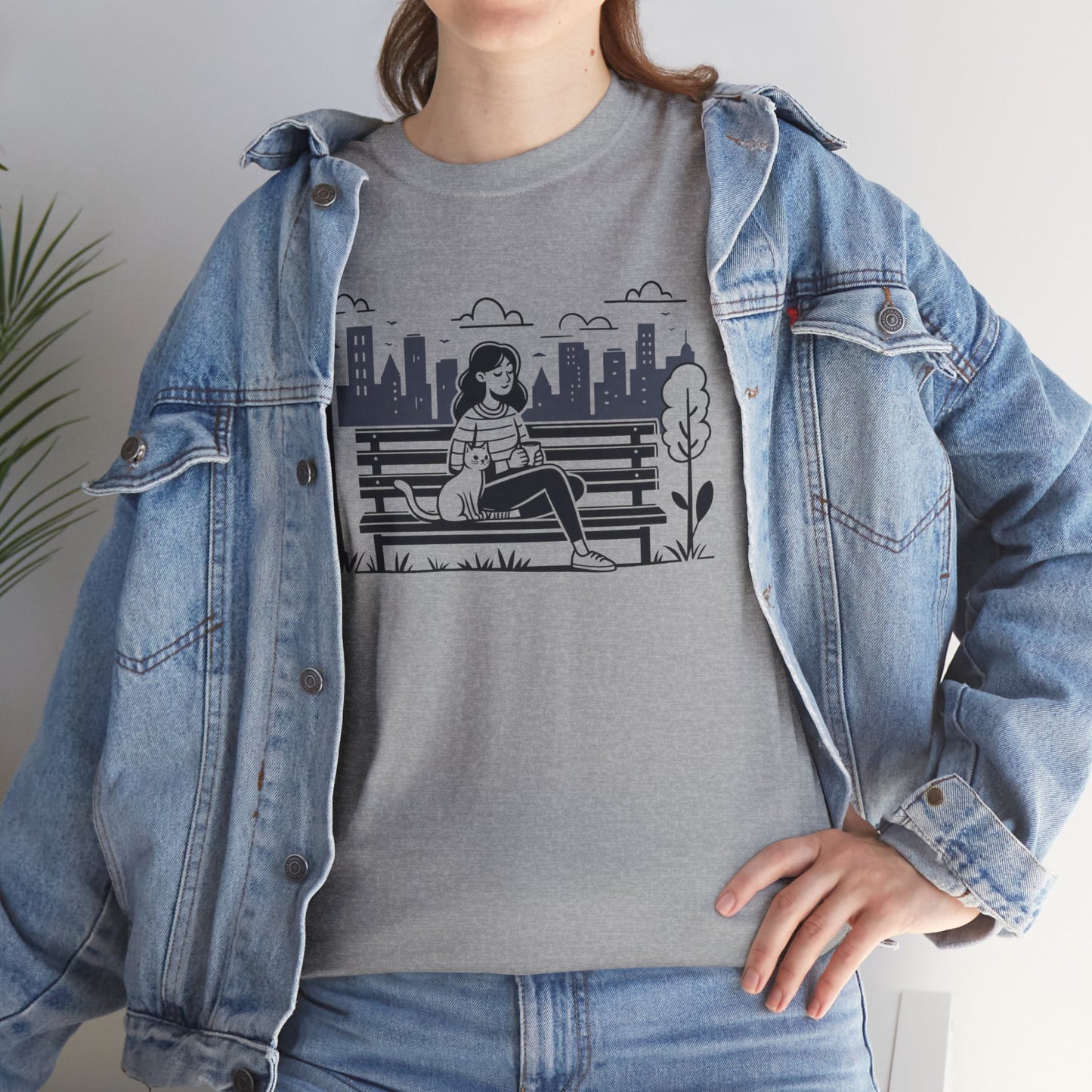 Cat Bench Chill T-Shirt