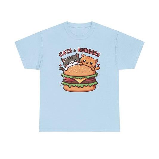 Cats & Burgers T-Shirt