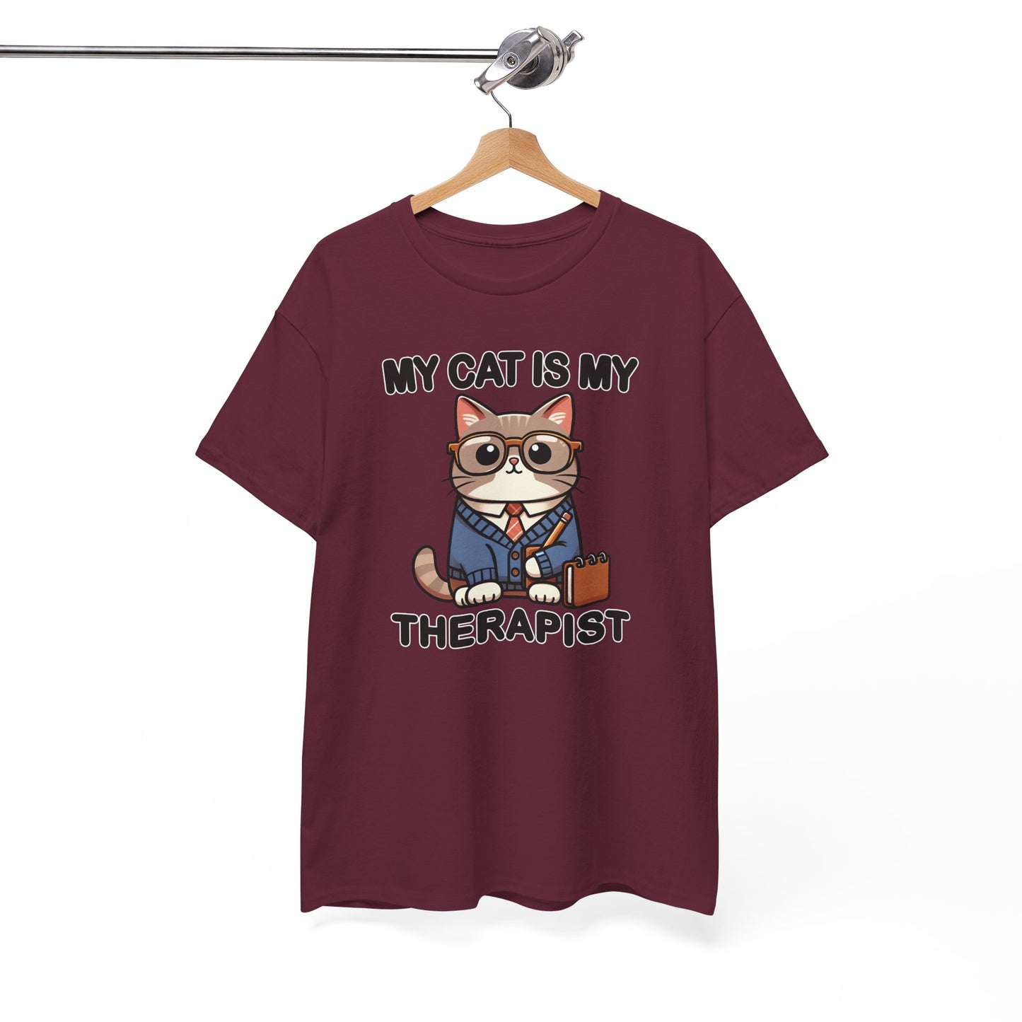 My Cat is My Therapist T-Shirt