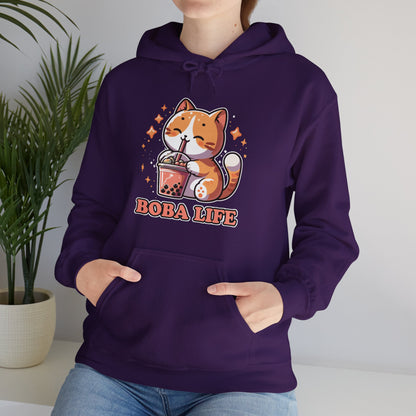 Boba Life Cat Hoodie