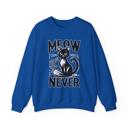 Meow or Never Sweatshirt