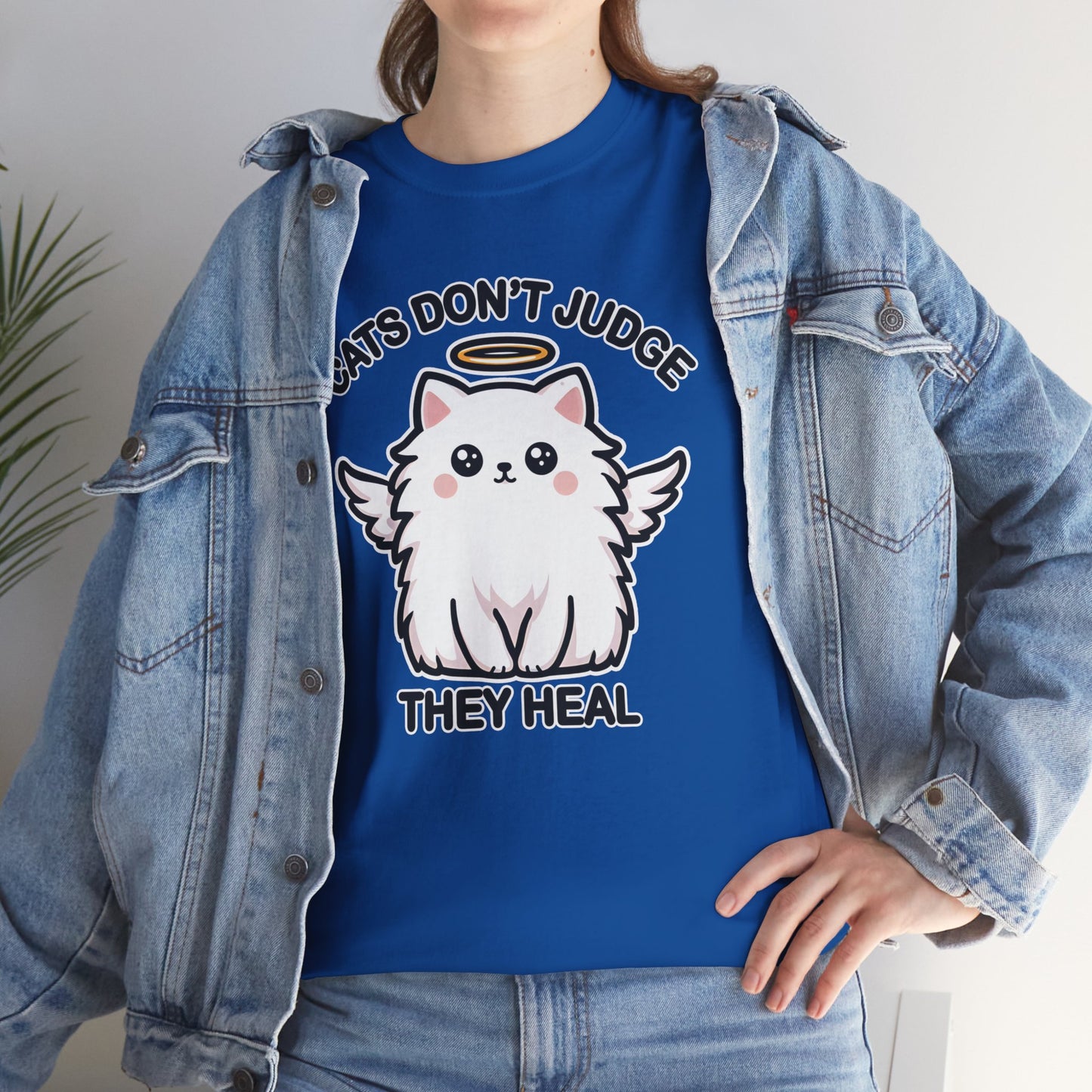 Cats Don't Judge They Heal T-Shirt