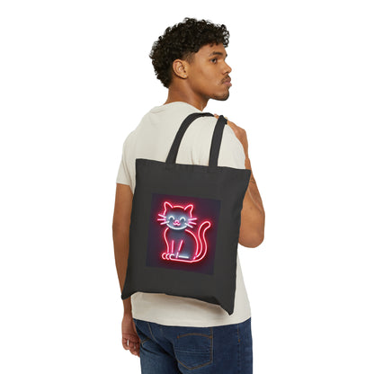 Neon Cat Tote