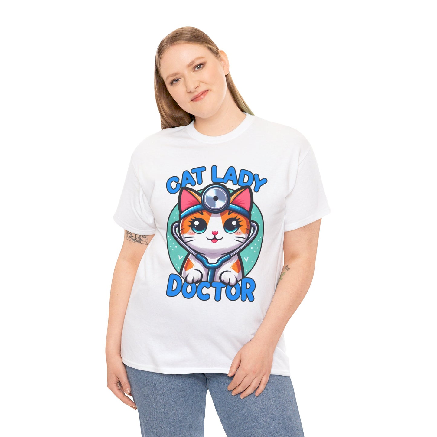 Cat Lady Doctor T-Shirt