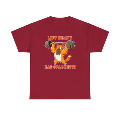 Lift Heavy, Eat Spaghetti T-Shirt