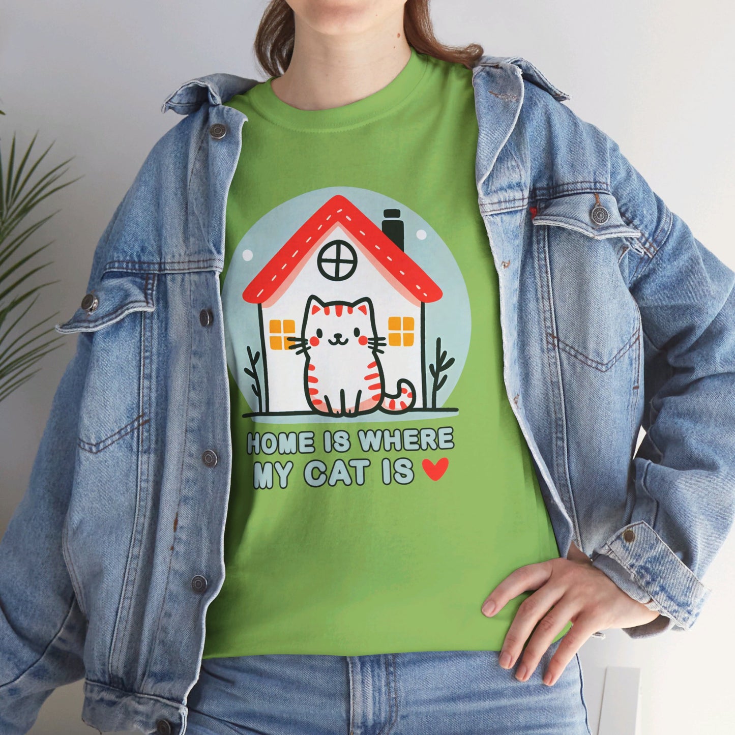 Home is Where My Cat Is T-Shirt