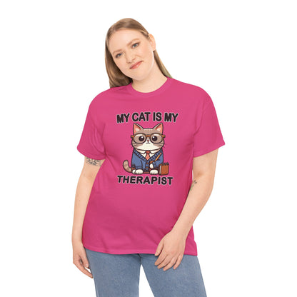 My Cat is My Therapist T-Shirt