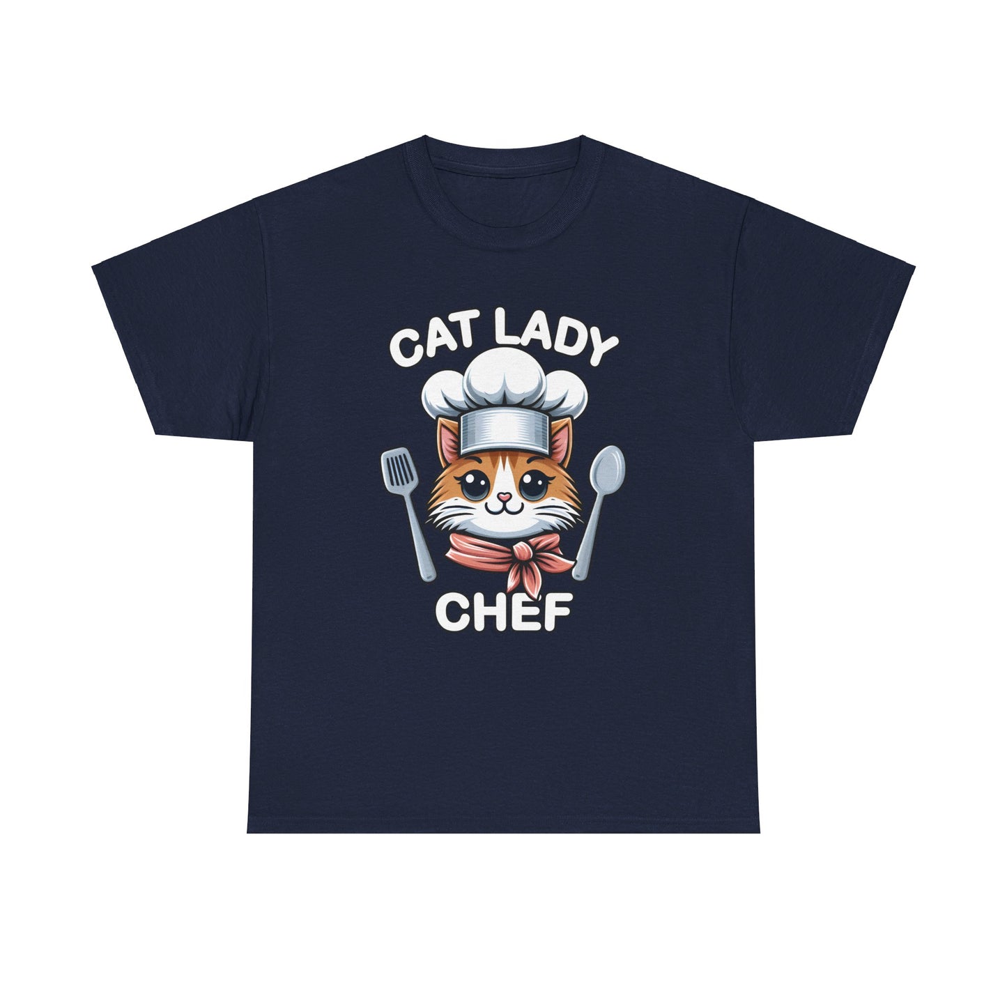 Cat Lady Chef T-Shirt