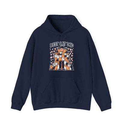 Best Cat Dad Gender-Neutral Hoodie