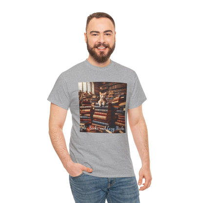 Cats, Books, and Cozy Nooks T-Shirt