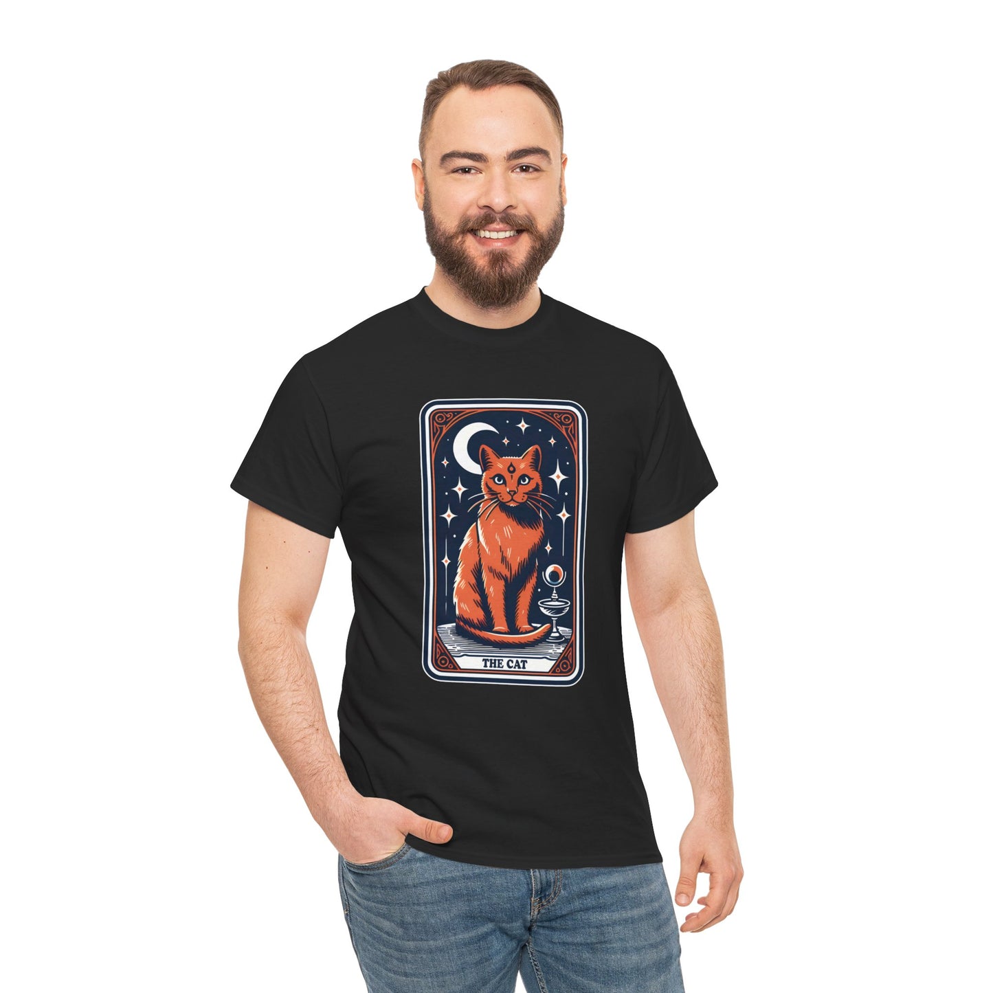 Cat Tarot Card T-Shirt