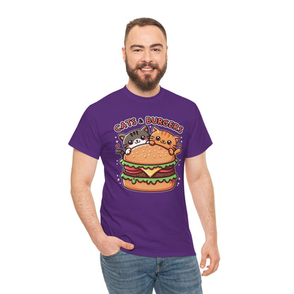 Cats & Burgers T-Shirt