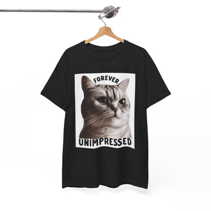 Forever Unimpressed Cat T-Shirt