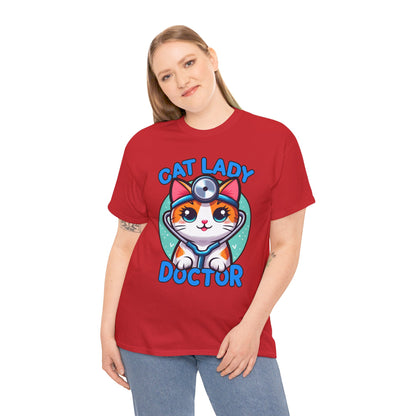 Cat Lady Doctor T-Shirt