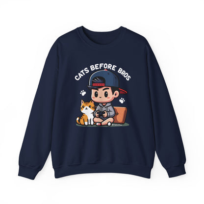 Cats Before Bros Sweatshirt