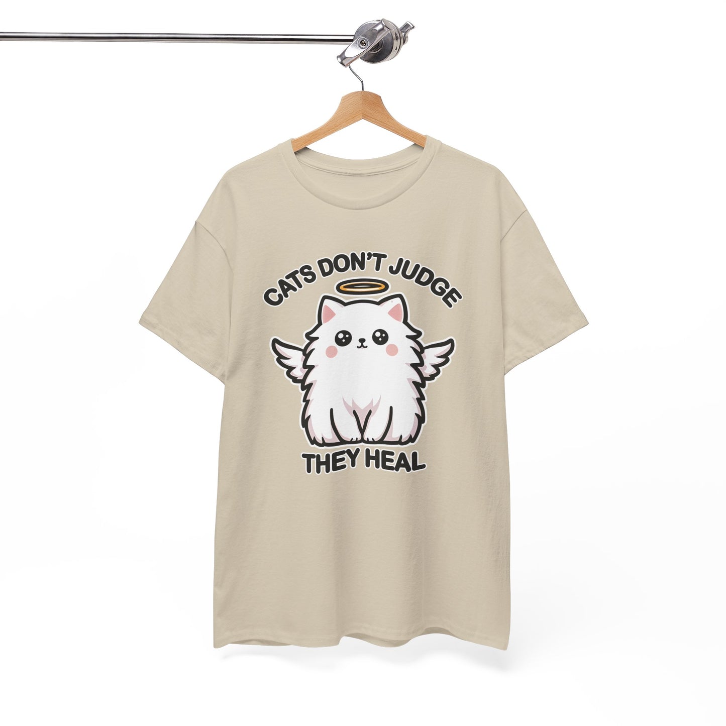 Cats Don't Judge They Heal T-Shirt