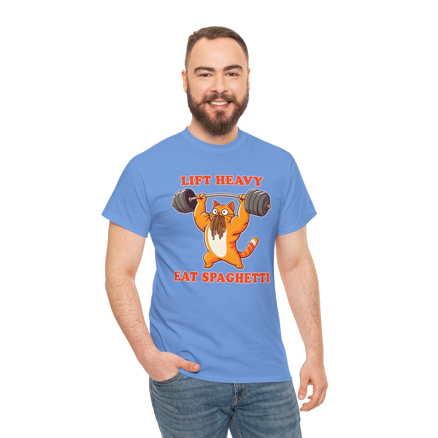 Lift Heavy, Eat Spaghetti T-Shirt