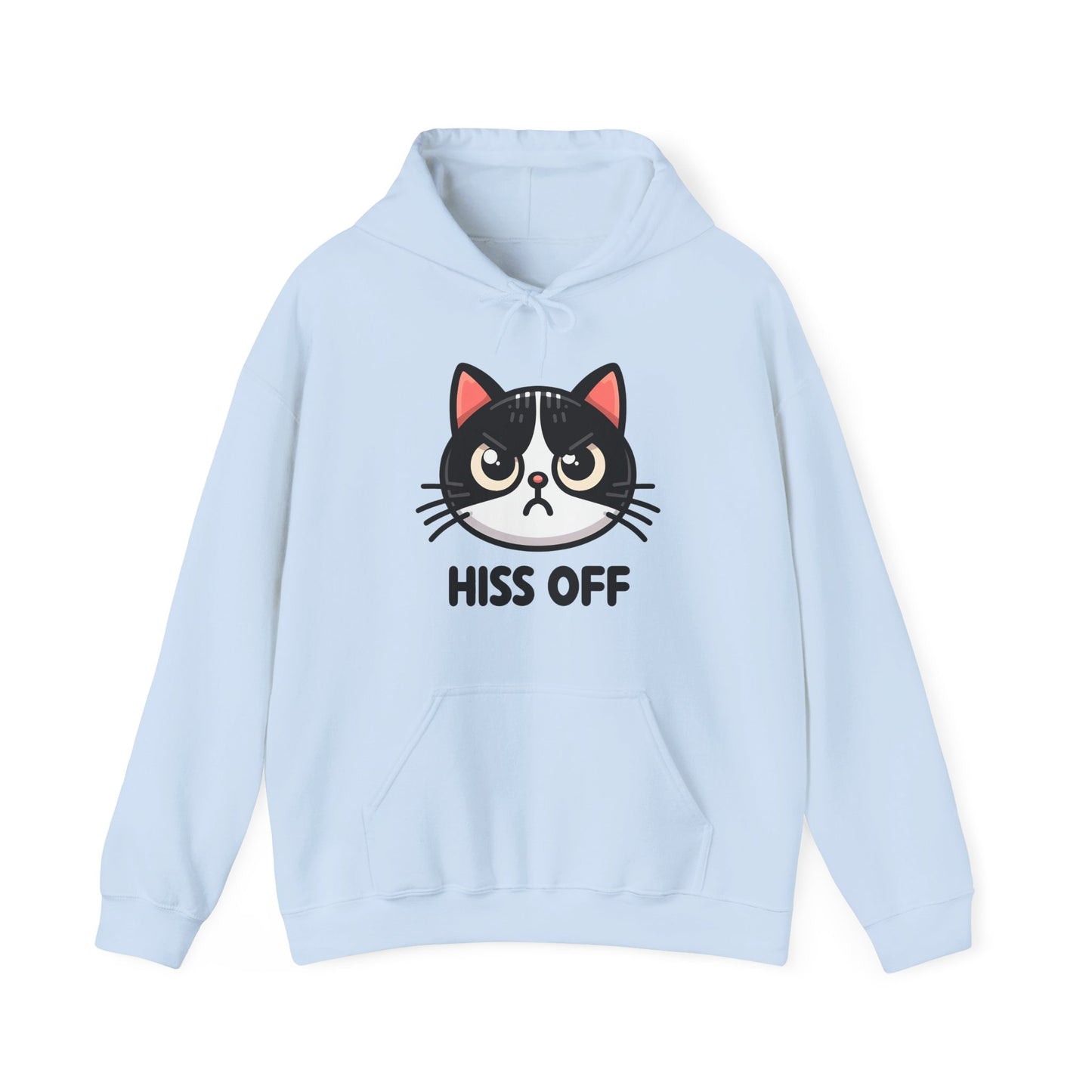 Hiss Off Gender-Neutral Hoodie