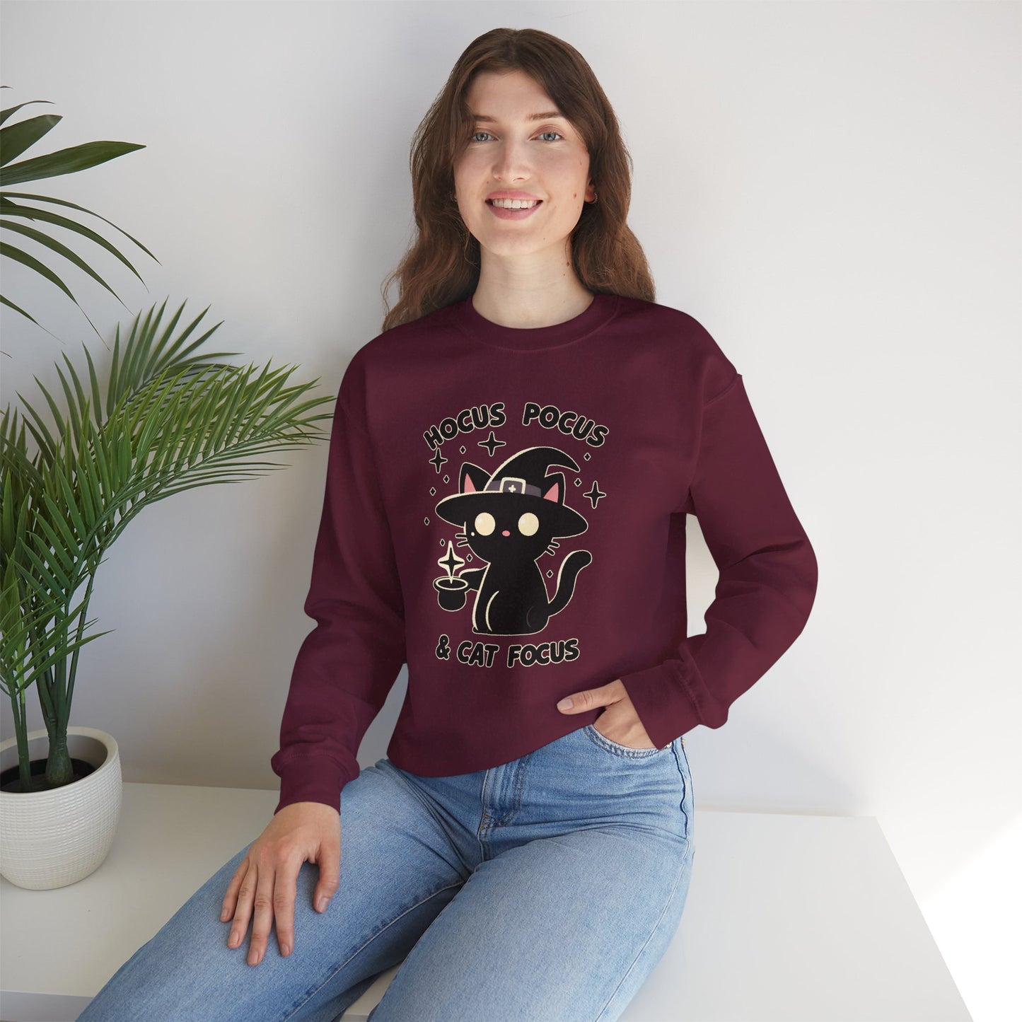 Hocus Pocus & Cat Focus Sweatshirt