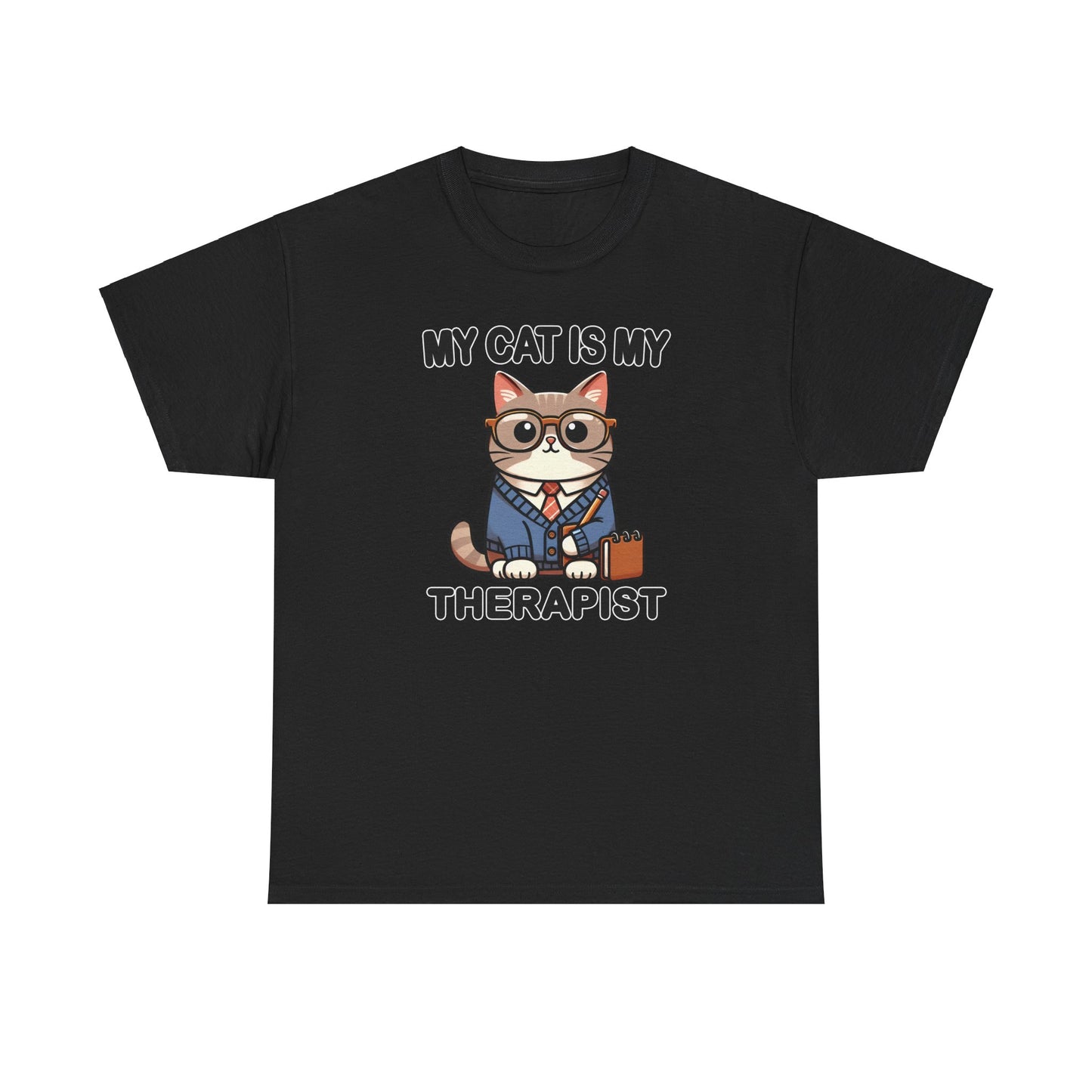 My Cat is My Therapist T-Shirt