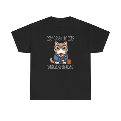 My Cat is My Therapist T-Shirt