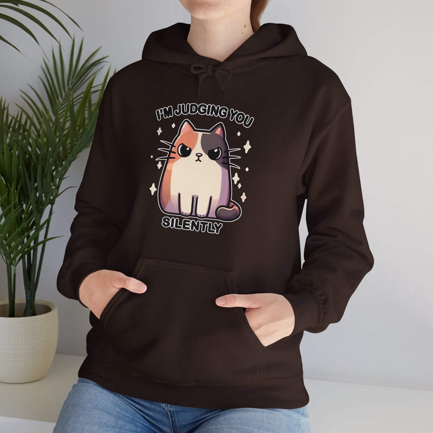 I'm Judging You Silently Gender-Neutral Hoodie