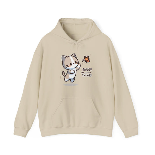Enjoy the Little Things Gender-Neutral Hoodie