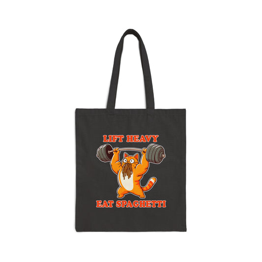 Lift Heavy, Eat Spaghetti Tote