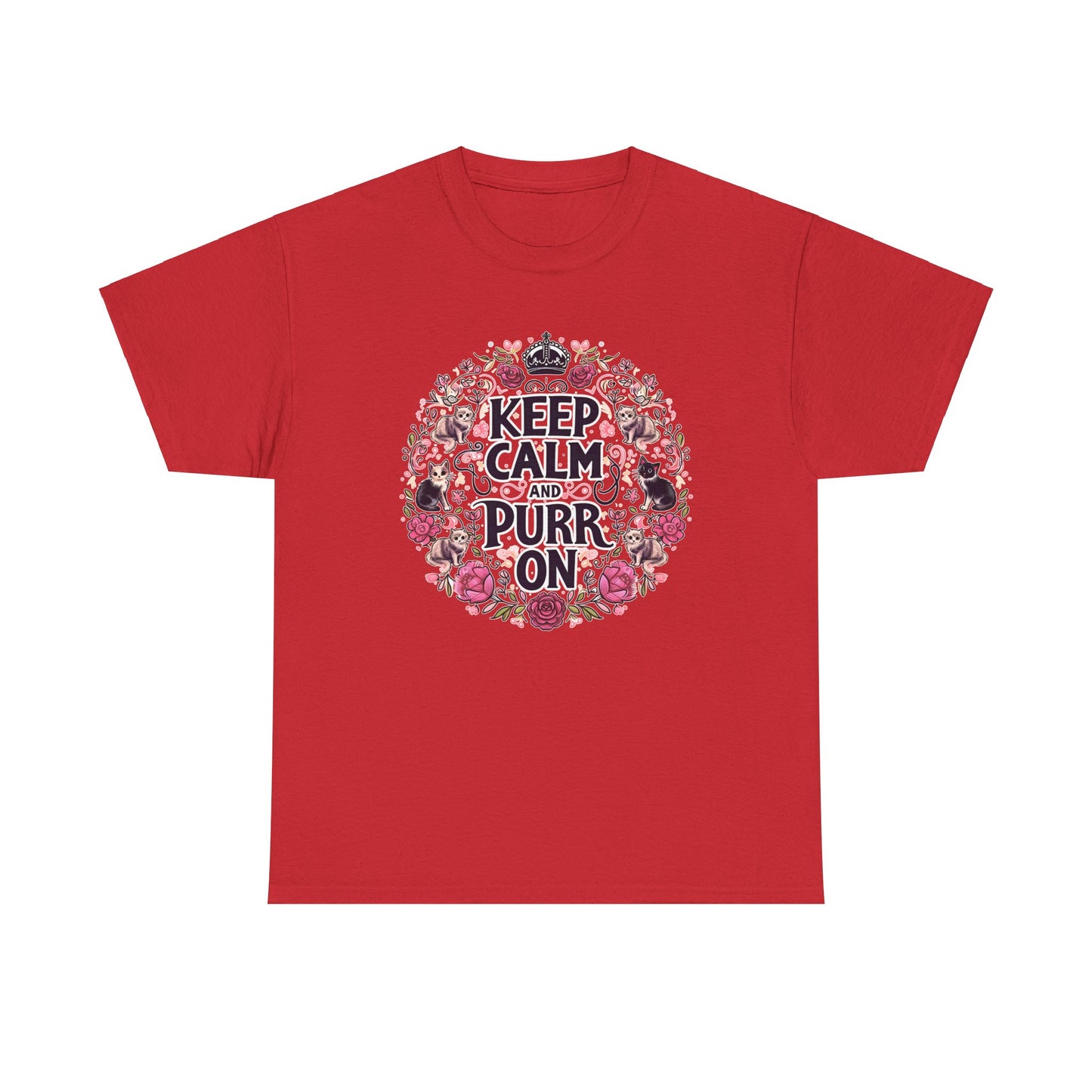 Keep Calm and Purr On T-Shirt