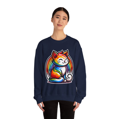 Rainbow Cat Sweatshirt