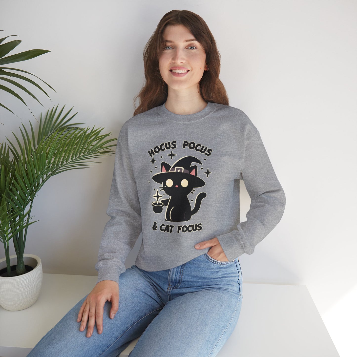 Hocus Pocus & Cat Focus Sweatshirt