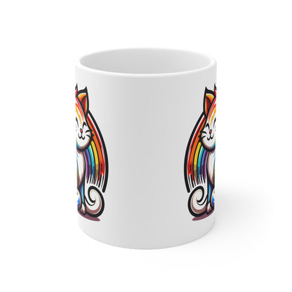 Rainbow Cat Mug