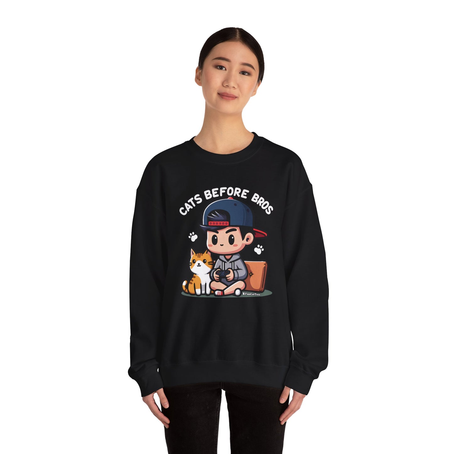 Cats Before Bros Sweatshirt