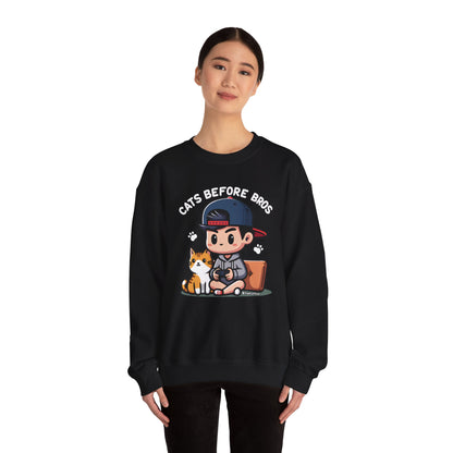 Cats Before Bros Sweatshirt