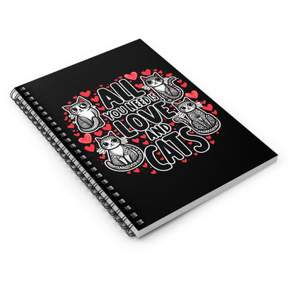 All You Need is Cats Spiral Notebook