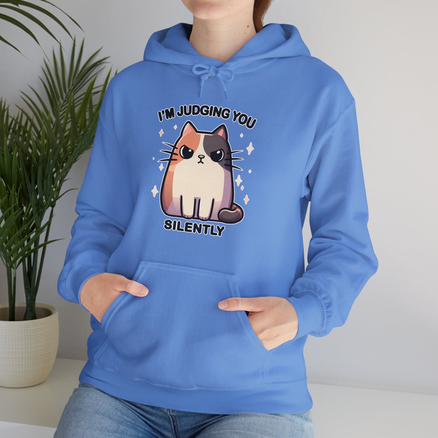 I'm Judging You Silently Gender-Neutral Hoodie