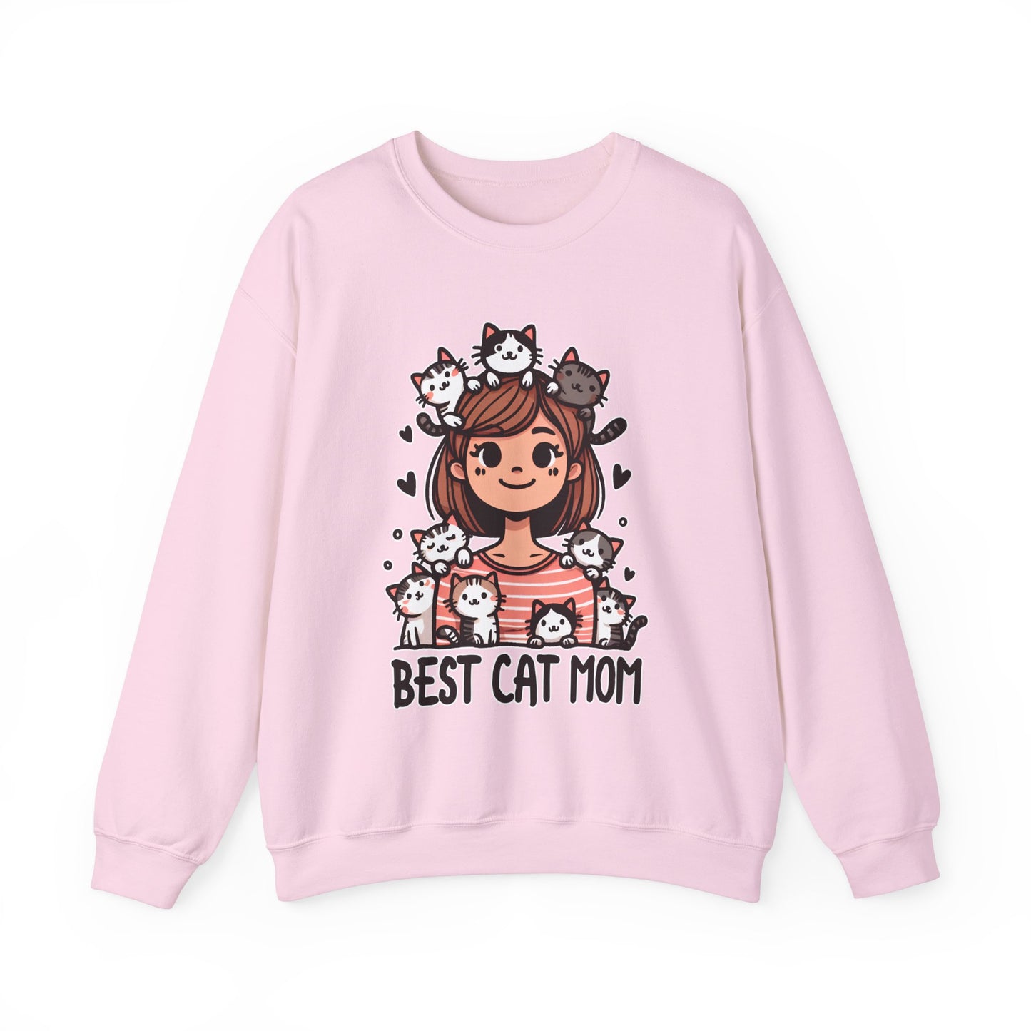 Best Cat Mom Sweatshirt