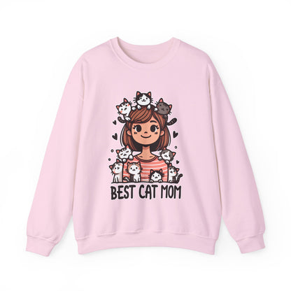 Best Cat Mom Sweatshirt