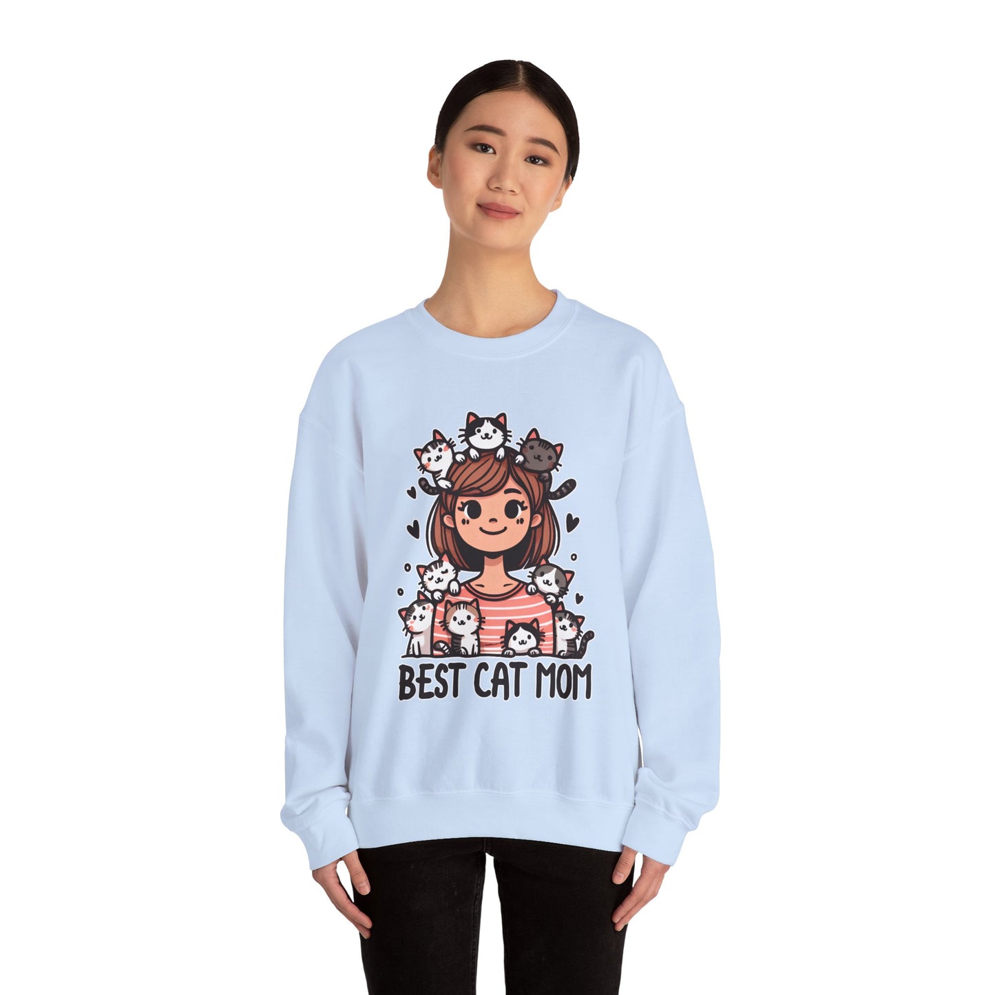 Best Cat Mom Sweatshirt